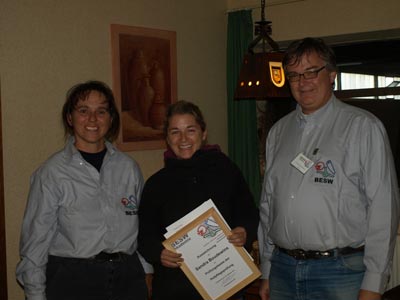 Abschluss Ausbildung Hufpflegerin 2011